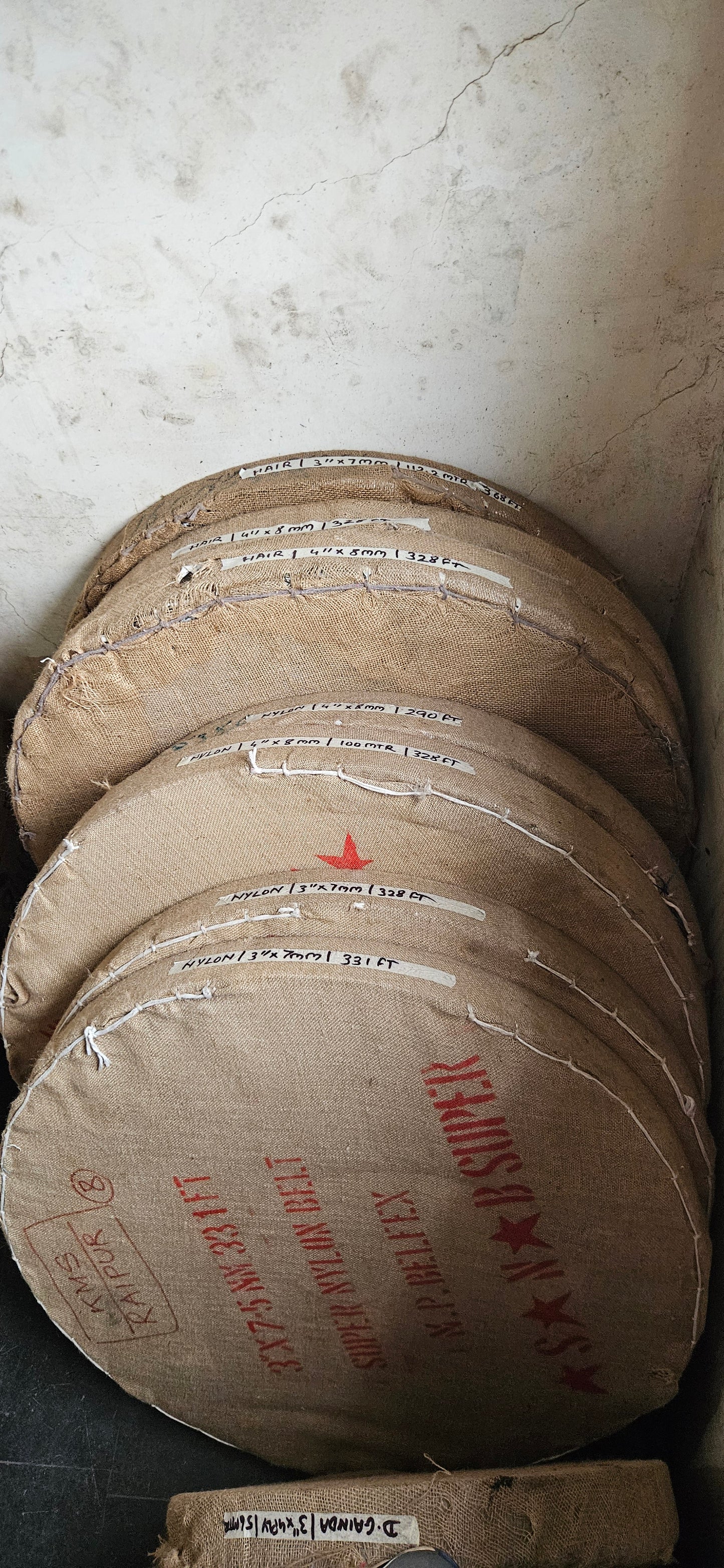 Rubber Transmission Belt (4 inch)