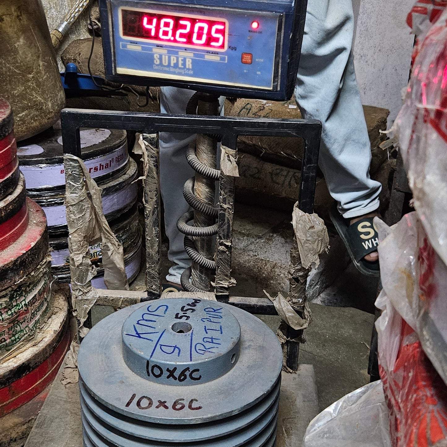 VBelt Pulley 10X6C (Solid)