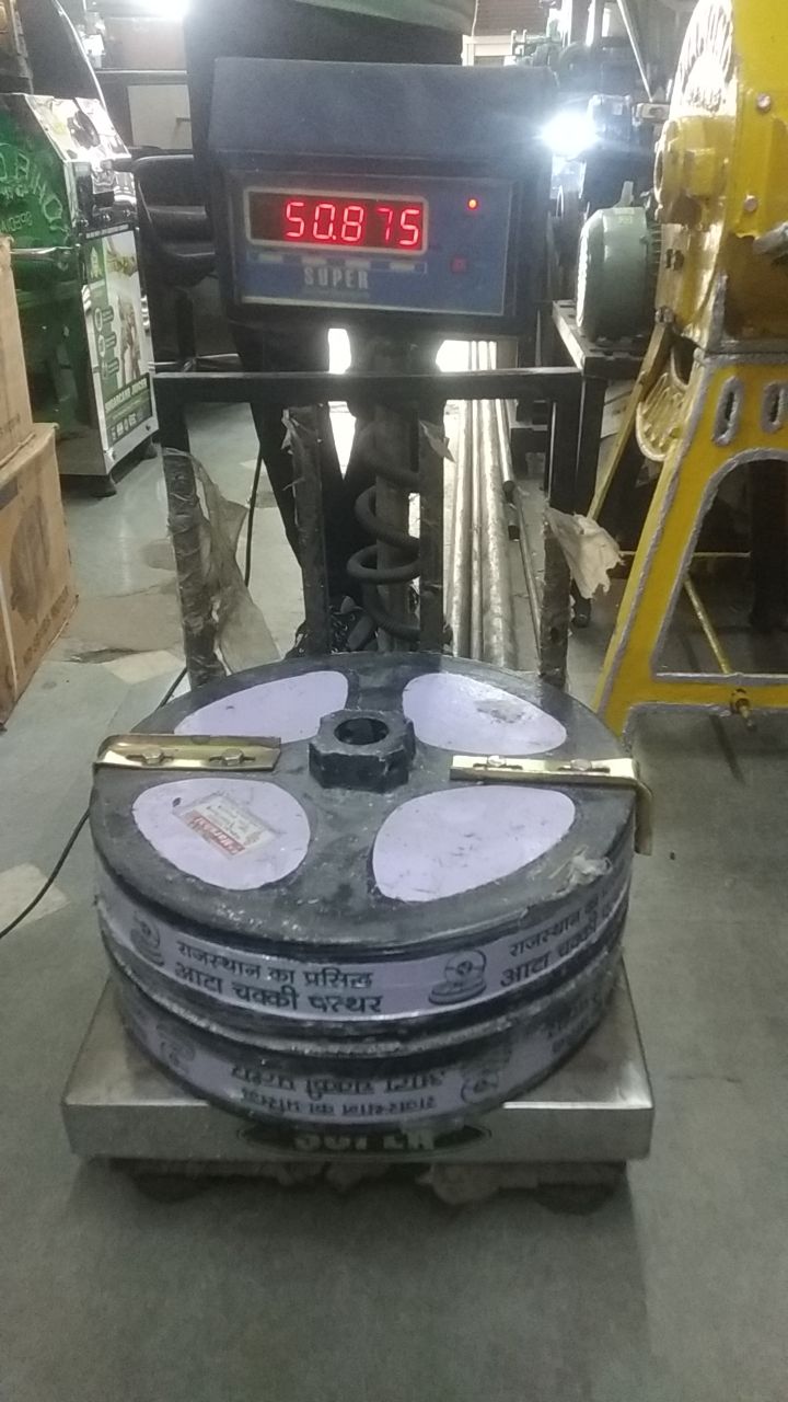 Vertical Flour Mill Stone Marshall 16 inch (Black Emery)