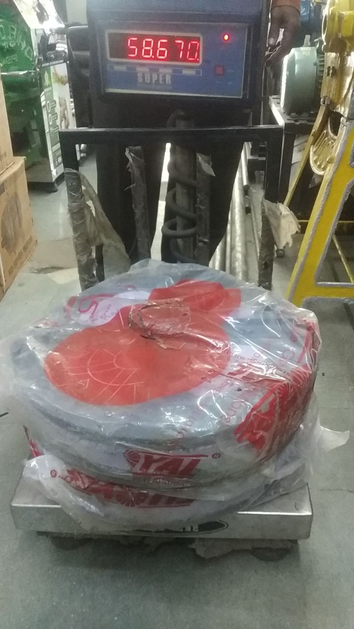 Vertical Flour Mill Stone Choyal 16 inch (Black Emery)