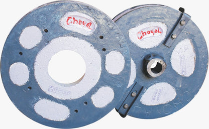 Vertical Flour Mill Stone Choyal 16 inch (Black Emery)
