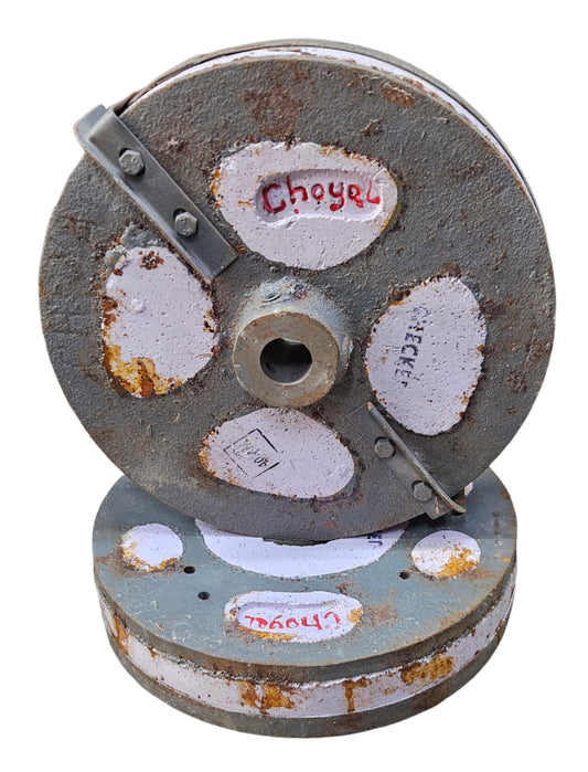 Vertical Flour Mill Stone Choyal 16 inch (Black Emery)