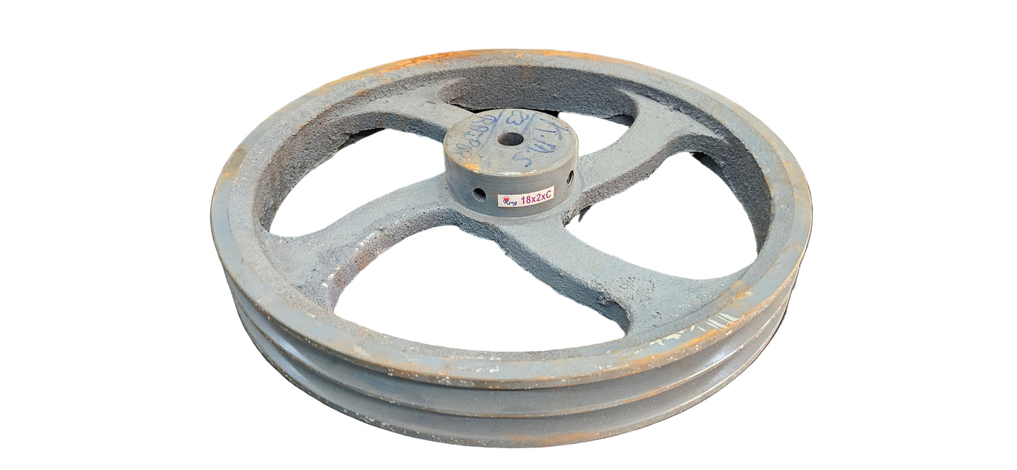 VBelt Pulley 18X2C (Spoke)