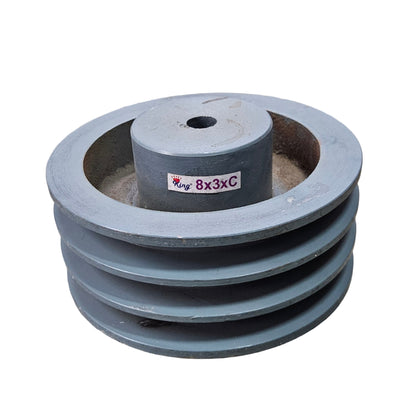VBelt Pulley 8X3C (Half Solid)