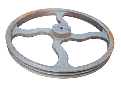 King V-Belt Pulley 24 Inch 2 Groove B Section | Spoke Cast Iron CI Pulley | VBelt Pulley 24X2B (Spoke)