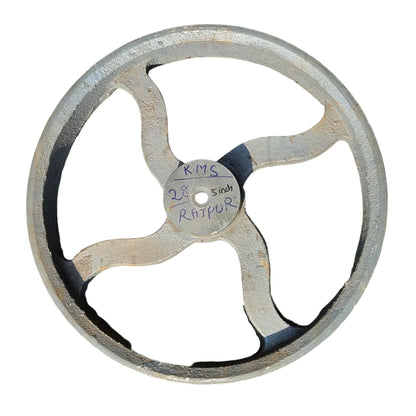 King V-Belt Pulley 24 Inch 3 Groove C Section | Spoke Cast Iron CI Pulley | VBelt Pulley 24X3C (Spoke)