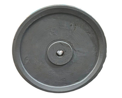 King V-Belt Pulley 11 Inch 1 Groove B Section | Half Solid Cast Iron CI Pulley | VBelt Pulley 11X1B (Half Solid)