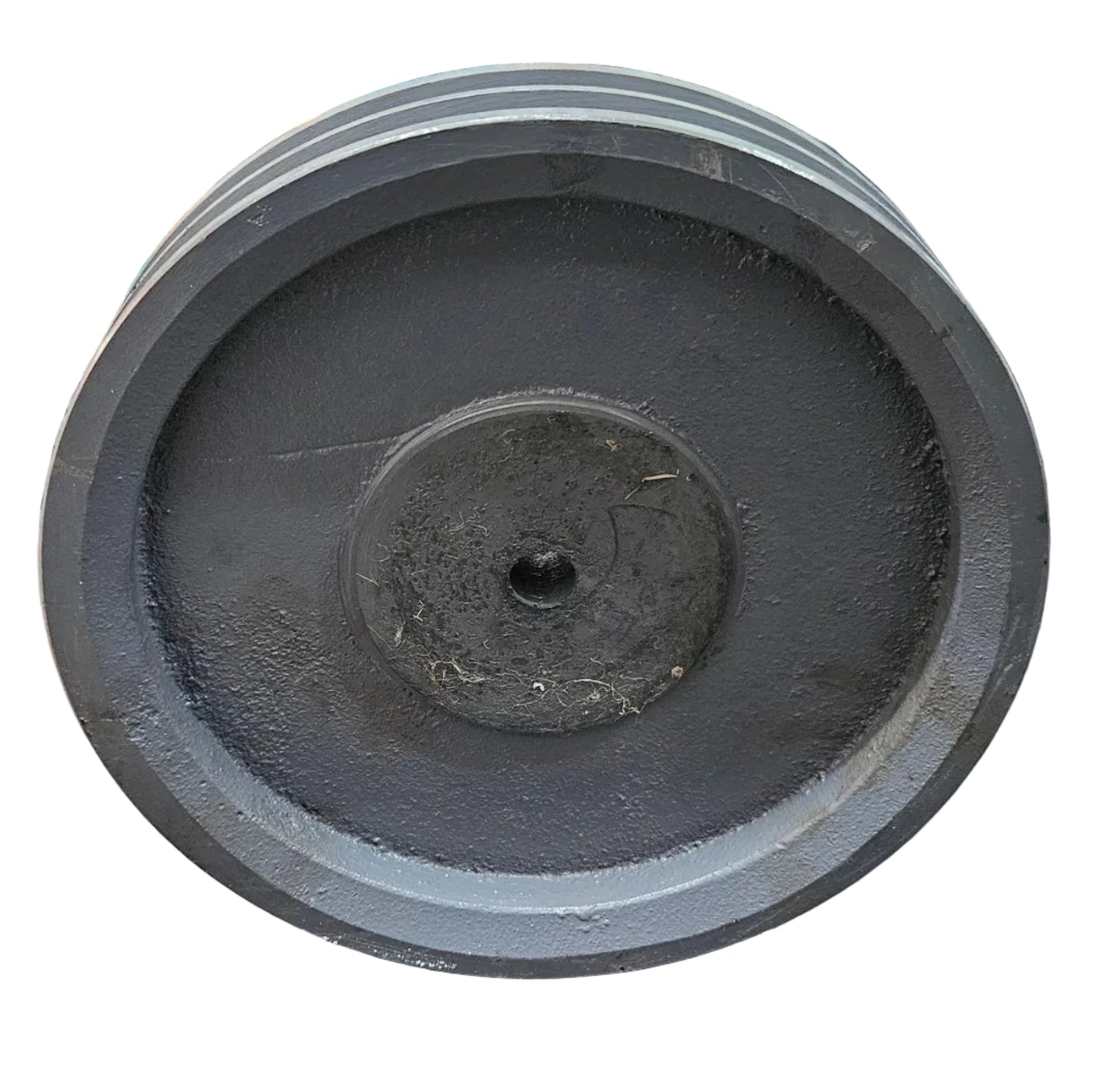 King V-Belt Pulley 10 Inch 2 Groove B Section | Half Solid Cast Iron CI Pulley | VBelt Pulley 10X2B (Half Solid)