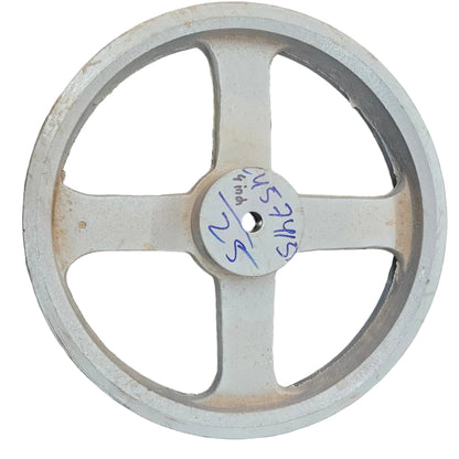 King V-Belt Pulley 16 Inch 3 Groove B Section | Spoke Cast Iron CI Pulley | VBelt Pulley 16X3B (Spoke)