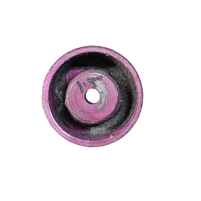 3" x 3" Crown Face Motor Pulley | Cast Iron Pulley |  Flat Belt Pulley with Keyed Bore