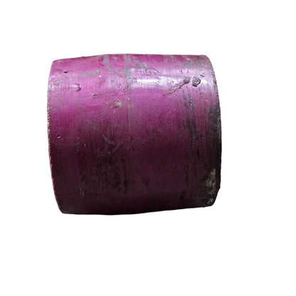 4" x 4" Crown Face Motor Pulley | Cast Iron Pulley |  Flat Belt Pulley with Keyed Bore