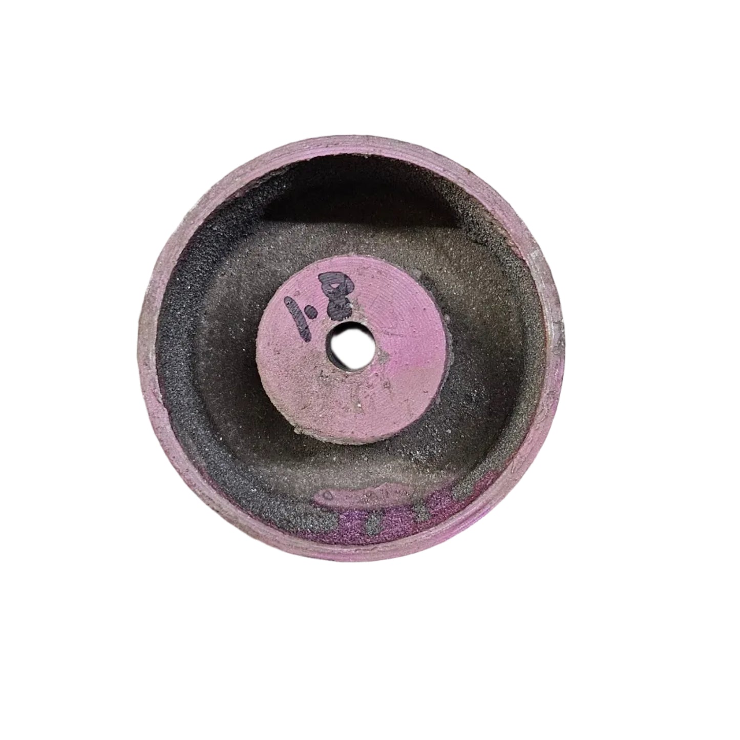 4" x 4" Crown Face Motor Pulley | Cast Iron Pulley |  Flat Belt Pulley with Keyed Bore