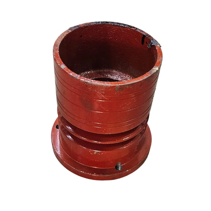 5 inch Drum Pulley | 2 Groove V-Belt & 3 inch Flat Belt | Heavy Duty Cast Iron Industrial Drive Pulley | 5X2B