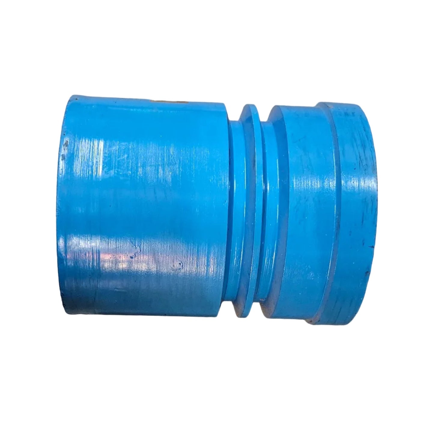 6 inch Drum Pulley | 2 Groove V-Belt & 3 inch Flat Belt | Heavy Duty Cast Iron Industrial Drive Pulley | 6X2B