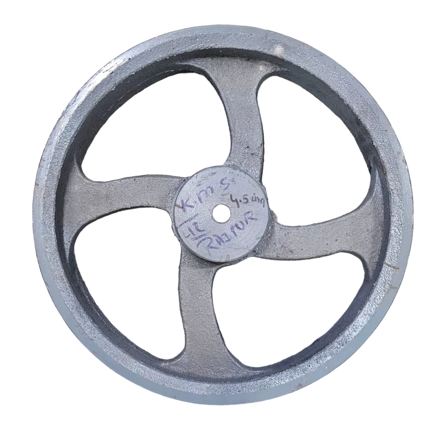 King V-Belt Pulley 18 Inch 3 Groove C Section | Spoke Cast Iron CI Pulley | VBelt Pulley 18X3C (Spoke)