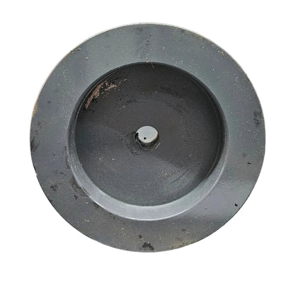 King V-Belt Pulley 5 Inch 1 Groove B Section | Half Solid Cast Iron CI Pulley | VBelt Pulley 5X1B (Half Solid)