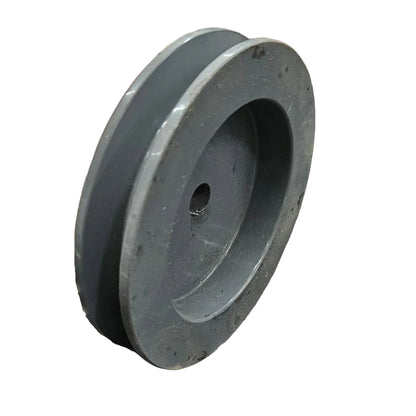 King V-Belt Pulley 5 Inch 1 Groove B Section | Half Solid Cast Iron CI Pulley | VBelt Pulley 5X1B (Half Solid)