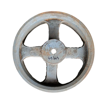 King V-Belt Pulley 14 Inch 4 Groove C Section | Spoke Cast Iron CI Pulley | VBelt Pulley 14X4C (Spoke)