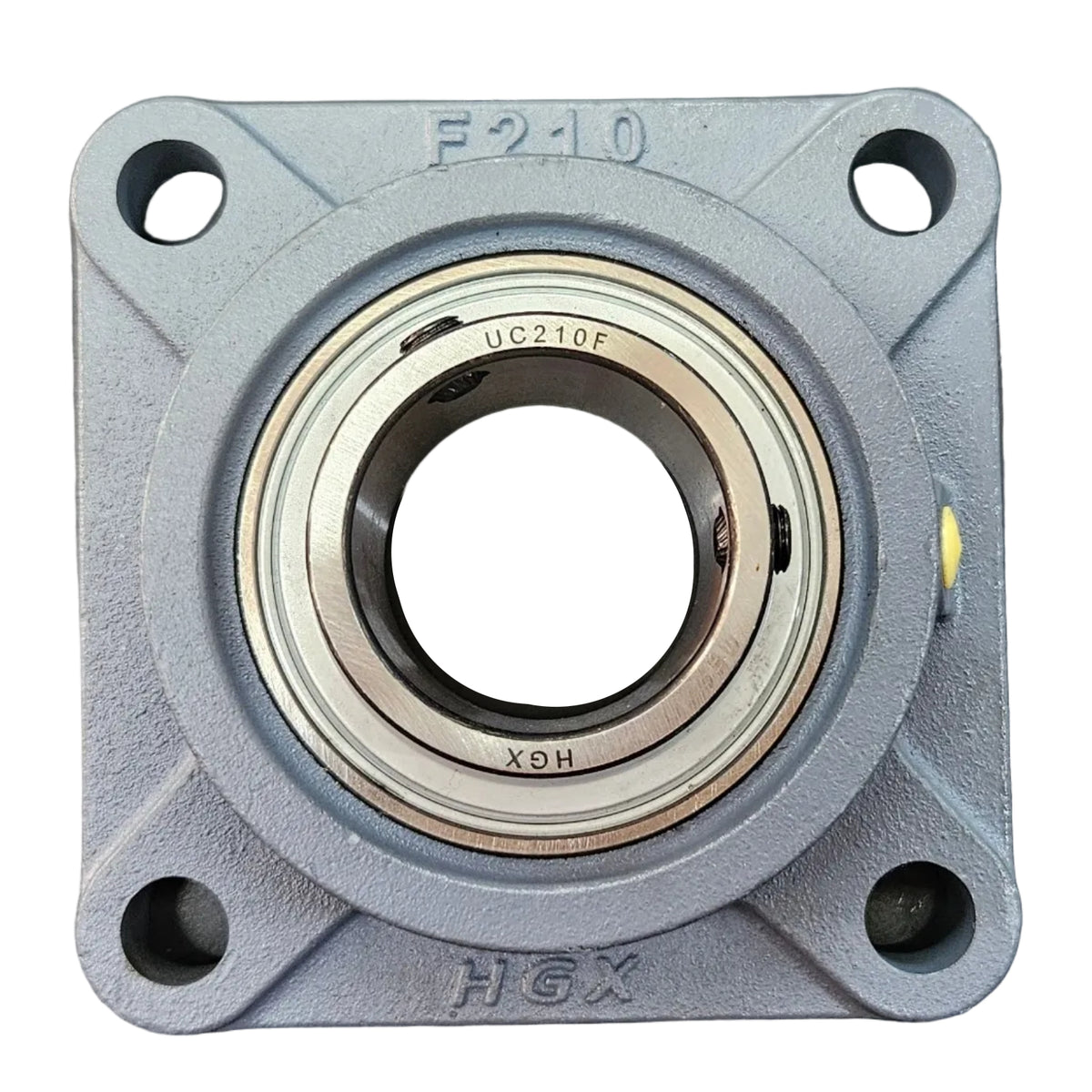 4-Bolt Square Flanged Ball Bearing Unit UCF 210 – 50mm Bore | HGX Heavy Duty