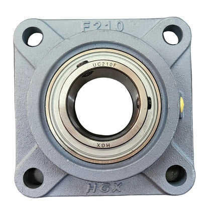 4-Bolt Square Flanged Ball Bearing Unit UCF 210 – 50mm Bore | HGX Heavy Duty