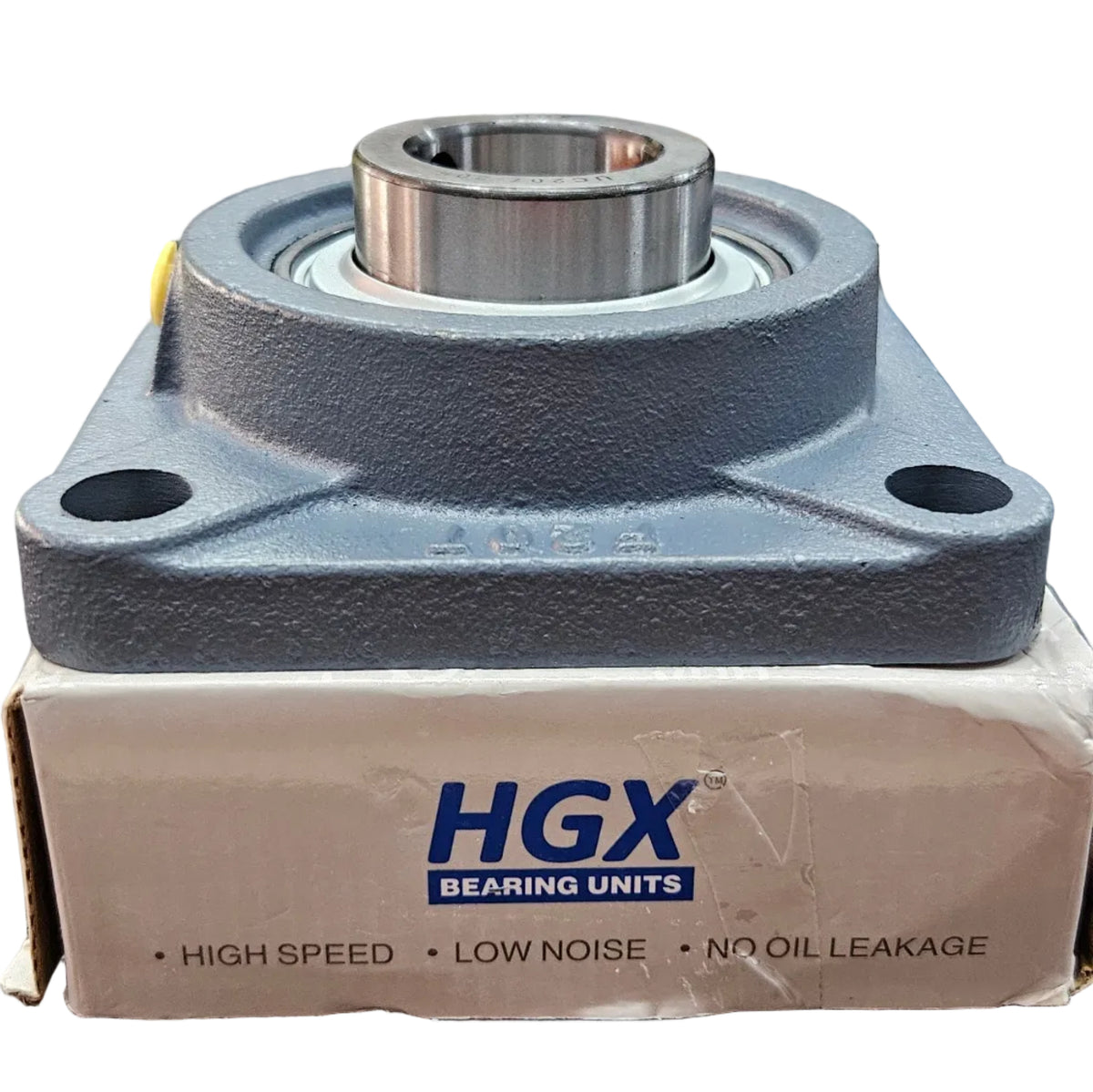 4-Bolt Square Flanged Ball Bearing Unit UCF 207 – 35mm Bore | HGX Heavy Duty