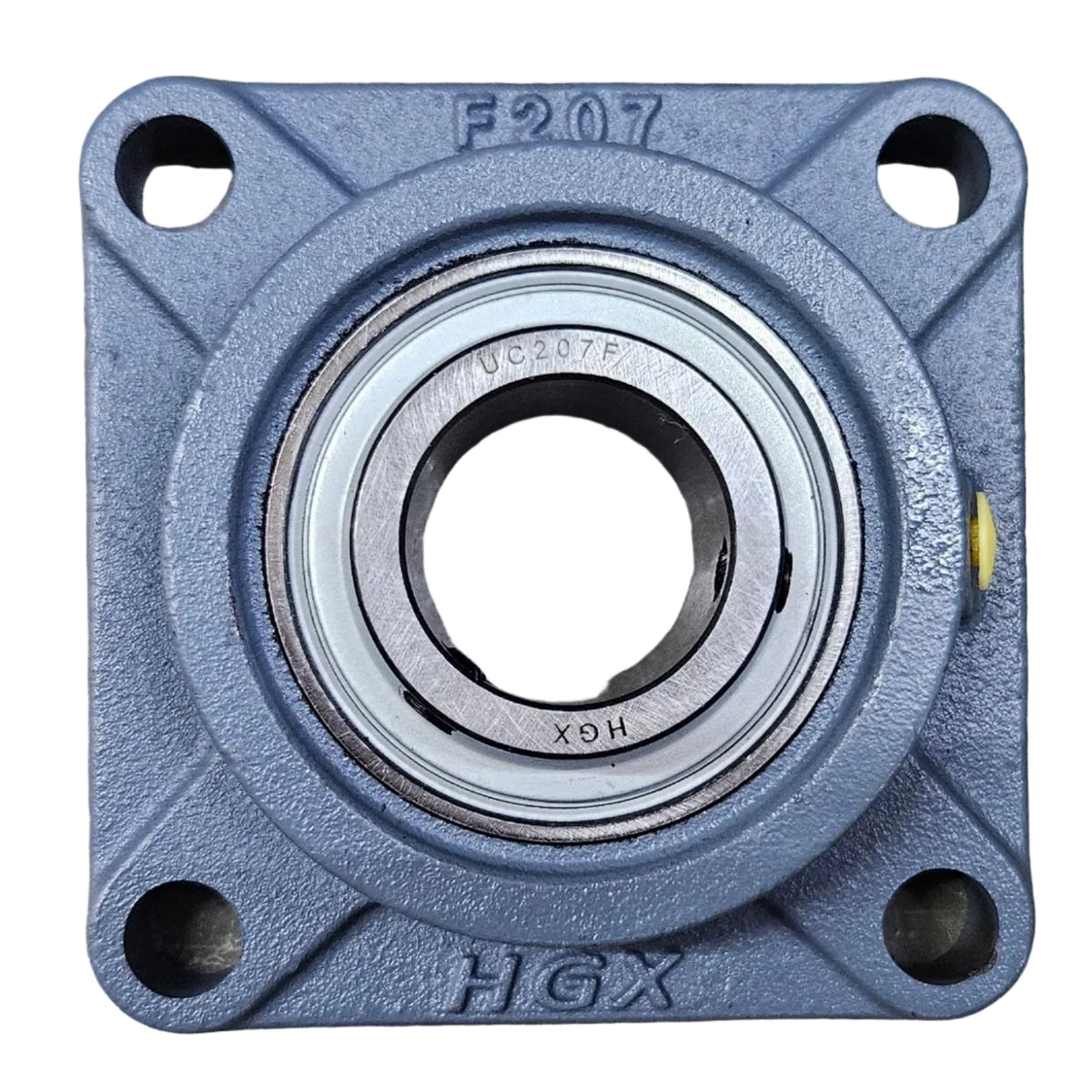 4-Bolt Square Flanged Ball Bearing Unit UCF 207 – 35mm Bore | HGX Heavy Duty
