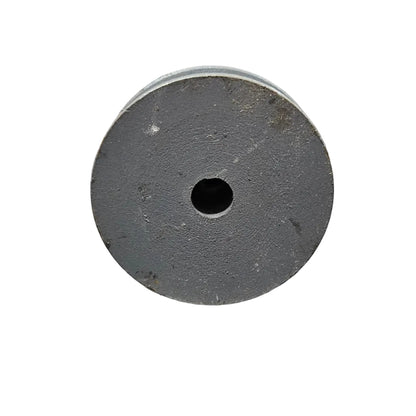 King V-Belt Pulley 2.5 Inch 1 Groove B Section | Solid Cast Iron CI Pulley | VBelt Pulley 2.5X1A(Solid)