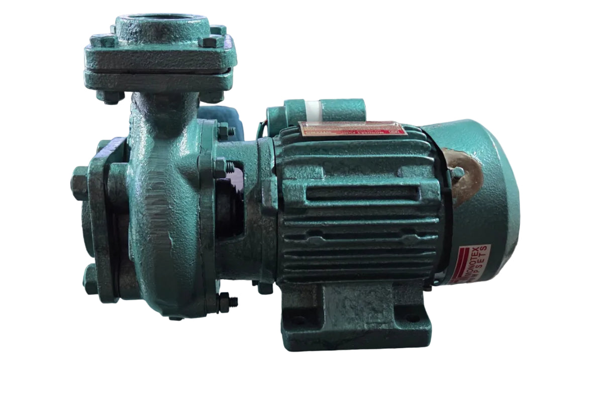 Tecmo 0.5 HP Monoset Pump 40x40 mm (1.5") | 240V Single Phase | ISI IS 9079 | High Discharge 9,700 LPH