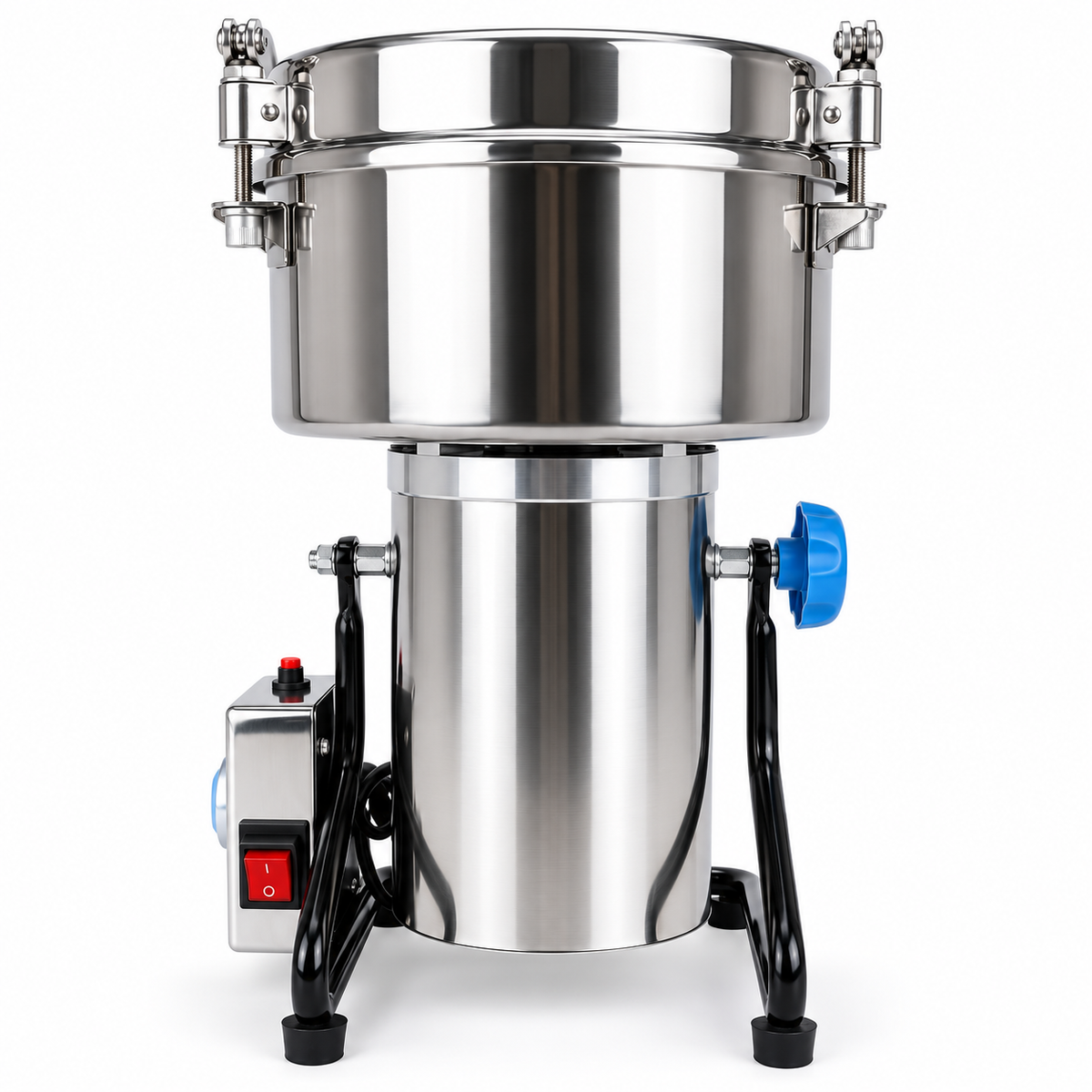 Masala Grinder Machine 1 kg to 5 kg | Commercial High Speed Pulverizer for Spices, Grains & Herbs | Masala Pisne ki Machine for Haldi, Mirchi, Dhaniya | Stainless Steel Swing Type