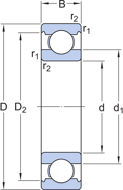 Ball Bearing SKF 6315