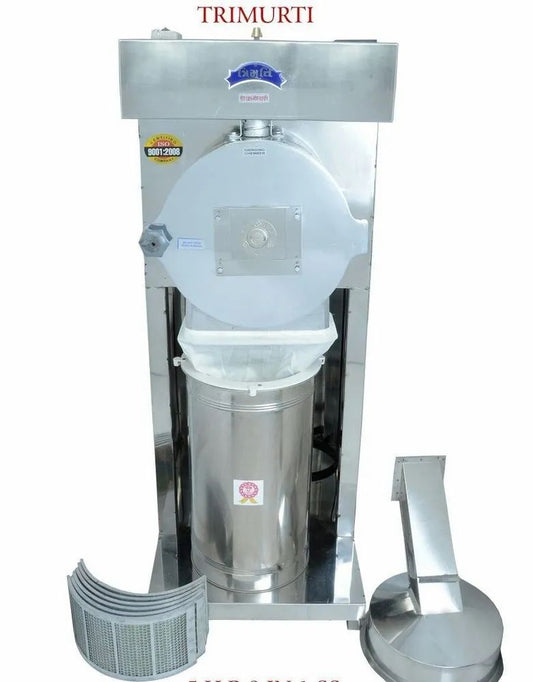 Pulverizer Double Drum Trimurti 3 HP (Stainless Steel Body)